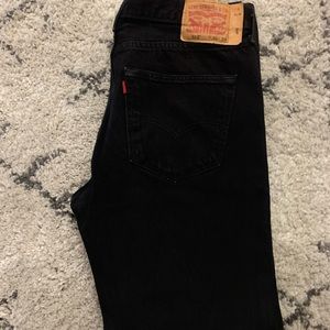 Levi’s 501, men, black, size 36x34, gently used